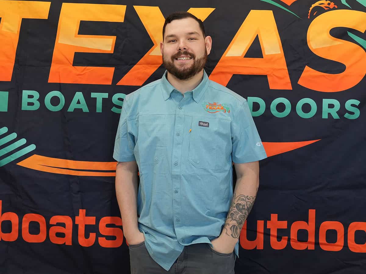 Matt Dalton at Texas Boats and Outdoors