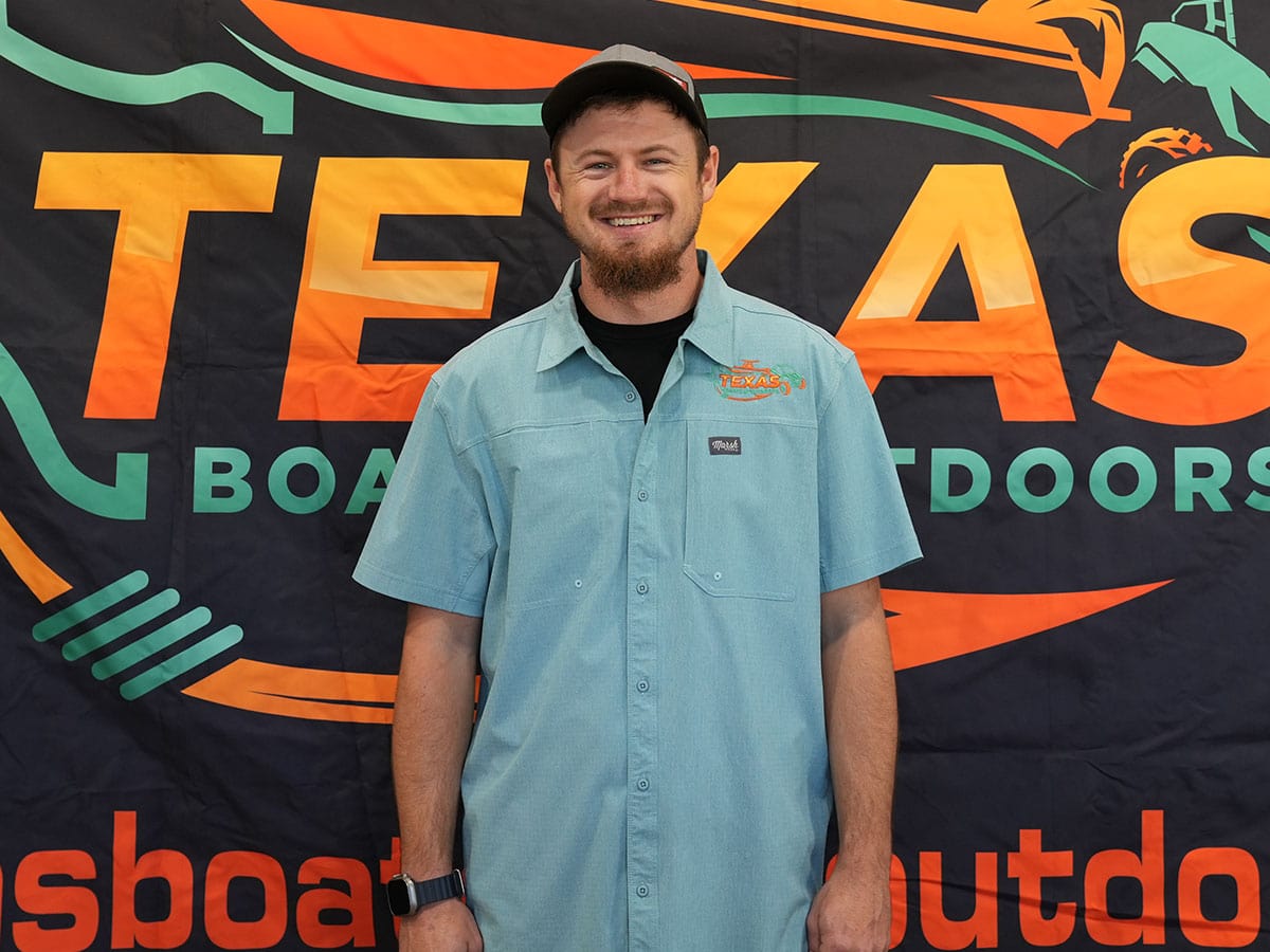 Nathan Dubrock at Texas Boats and Outdoors